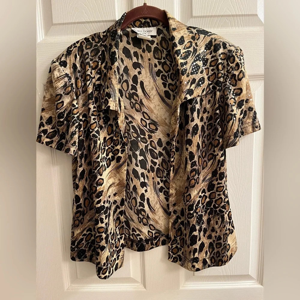 MISS DORY~EXOTIC~CARDIGAN~SIZE 12